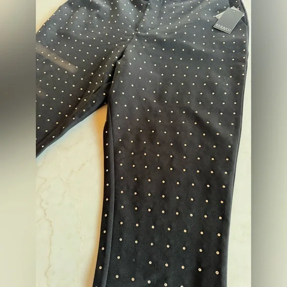 NWT Eloquii Sequin Black Capris - size 14 - Picture 3 of 10